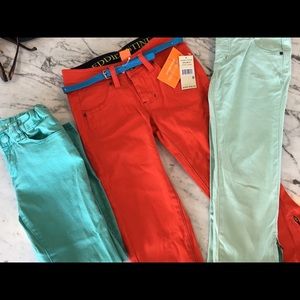 Lot of 3 skinny jeans, 8